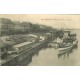 5 cpa MAYENCE KASTEL Fort Montebelleau Port Rhin Place Gare et Ecoles Quartier Joffre