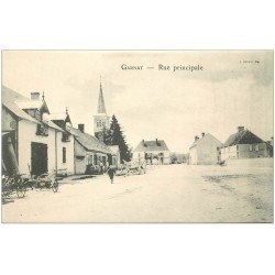 carte postale ancienne 03 GARNAT. Rue principale