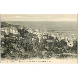 carte postale ancienne 20 BASTIA. Panorama route de Saint-Florent n°7