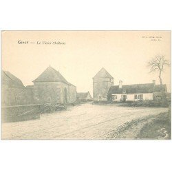carte postale ancienne 03 GIPCY. Le Vieux Château
