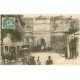 carte postale ancienne 20 BASTIA. Entrée de la Citadelle 1904 attelage et Coiffeur Moncio