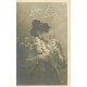 10 cpa FANTAISIES Femme Fillette Transports Fleurs Carracci Poilu Fer à cheval