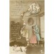 10 cpa FANTAISIES Femme Fillette Transports Fleurs Carracci Poilu Fer à cheval