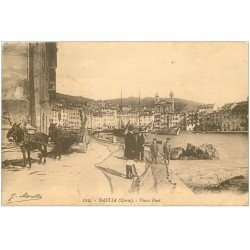 carte postale ancienne 20 BASTIA. Vieux Port 1915