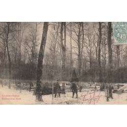 88 EPINAL. Bûcherons en Forêt 1904