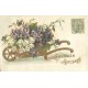 LOT 10 cpa série FLEURS Bonne année et joyeuses fêtes...