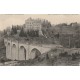 15 LE CANTAL. Château et Viaduc de Lacapelle Viescamp près Auriac