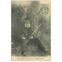 carte postale ancienne 20 CORSE. Bellacoscia Roi des Bandits Corses 1906