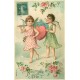 LOT 10 cpa série VOEUX Bonne Année et heureuse Fête