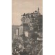46 ROCAMADOUR. Vue générale et son Château carte géante 25 x 15 cm
