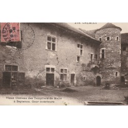 38 CREMIEU. Vieux Château des Templiers de Malte à Beptenou
