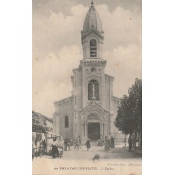 34 PALAVAS-LES-FLOTS. L'Eglise bien animée 1906