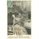 Superbe et rare LOT 10 cpa Fantaisies : Femmes