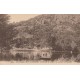 63 CHATEAUNEUF-LES-BAINS. Le Bac sur la Sioule animé et Rochers Charlemagne