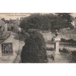 77 COUPVRAY. Place Braille et Grande Rue Saint-Denis 1919