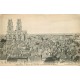 10 cpa ORLEANS. Mail, Martroi rue République, Galeries, Sorel, Jeanne d'Arc, Cathédrale, Hôtel de Ville