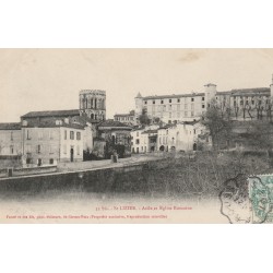 09 SAINT-LIZIER. Asile et Eglise Romaine 1910