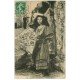 20 CORSE. Cargèse. Jeune Fille Cargésienne porteuse d'eau 1909