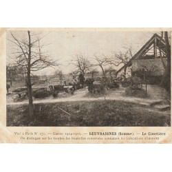 80 BEUVRAIGNES. Le Cimetière Guerre 1914-15