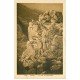 carte postale ancienne 20 CORSE. Eviza. Personnage sur le Belvédère