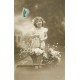 10 cpa FANTAISIES Pierrot mandoline Gui Pont Enfants Bauer 1906 Tuck Espérance