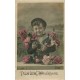 10 cpa FANTAISIES Militaire Enfants Femmes Fleurs Noël Bergeret