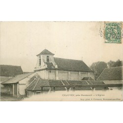 95 CHAUVRY. L'Eglise vers 1904