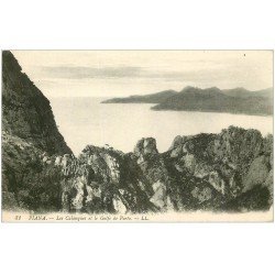 carte postale ancienne 20 CORSE. Piana. Calanques et Golfe de Porto