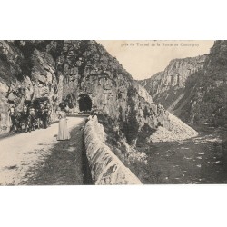 03 Les Gorges de la Sioule. Attelage pour touristes près du Tunnel Route de Chouvigny