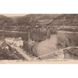 63 CHATEAUNEUF-LES-BAINS. Pont Vallée de la Sioule au Petit Rocher
