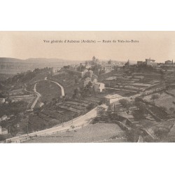 07 AUBENAS. Route de Vals-les-Bains 1905