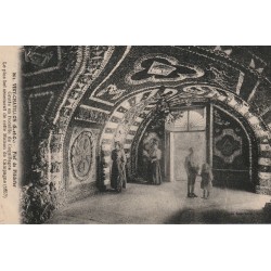 91 VIRY-CHATILLON. Fief de Piedefer Grotte en Rocaille de Coquillages vers 1909