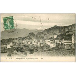 carte postale ancienne 20 CORSE. Piana. L'Entrée des Calanques 1916