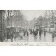 31 TOULOUSE. Effet de neige et vespasiennes avenue Lafayette 1904