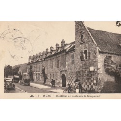 14 DIVES. Voitures anciennes devant Hôtellerie de Guillaume-le-Conquérant 1936
