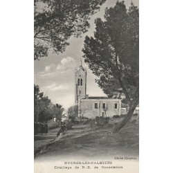 83 HYERES-LES-PALMIERS. Ermitage de N-D de Consolation animée