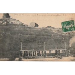 63 ORCINES. Le Tramway au Sommet du Puy de Dôme 1913