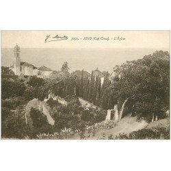 carte postale ancienne 20 CORSE. Pino. L'Eglise