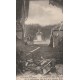 02 CHATEAU-THIERRY. Une chambre de l'Hôtel de l'Eléphant après bombardement guerre 1914