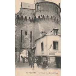 56 VANNES. La Porte Prison animation devant Tabac "Tamareille Brien"