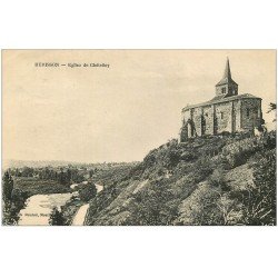 carte postale ancienne 03 HERISSON. Eglise de Châtelloy 1925