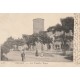 69 GRIGNY. La Vieille Tour animation Place du Marché 1904