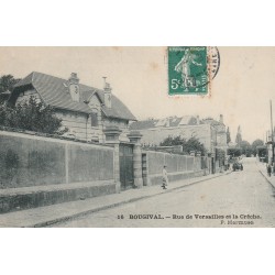 78 BOUGIVAL. La Crêche rue de Versailles 1909