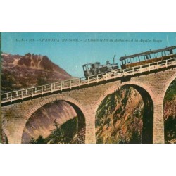 74 CHAMONIX. Le Chemin de Fer du Montenvers et Aiguilles Rouges. Train à Crémaillière