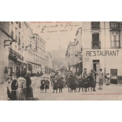 66 AMELIE LES BAINS. Restaurant Rue Nationale