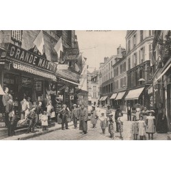91 CORBEIL. Commerce "Grande Maison" et Chaussures Rue Saint-Spire