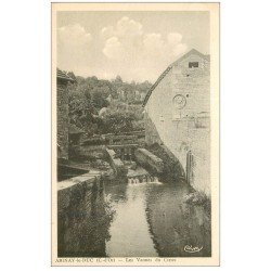 carte postale ancienne 21 AIGNAY-LE-DUC. Les Vannes du Creux