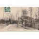 94 VILLIERS-SUR-MARNE. Epicerie Route de Combault et tricycles en bois sur le Pont 1909