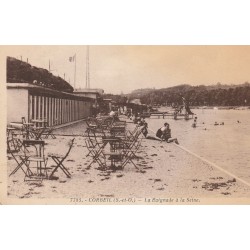91 CORBEIL. La Baignade à la Seine 1941