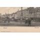 Belgique VERVIERS. Nombreux commerces Place Verte carte précurseur vers 1900